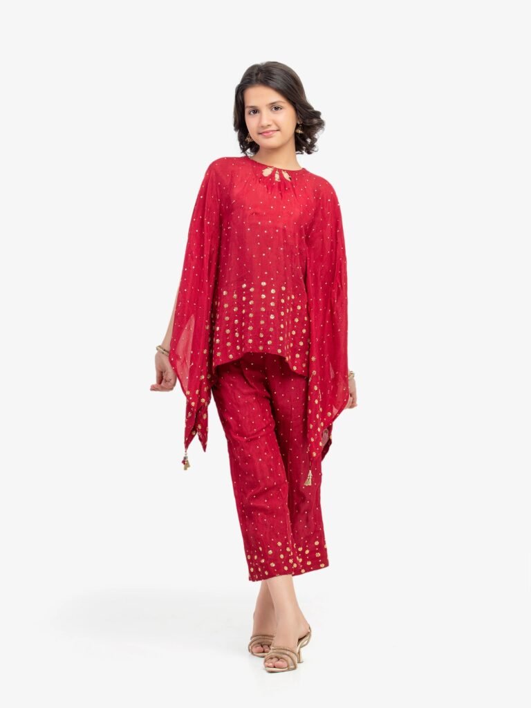 Kids embroidered 2-piece suit bulk order Pakistan